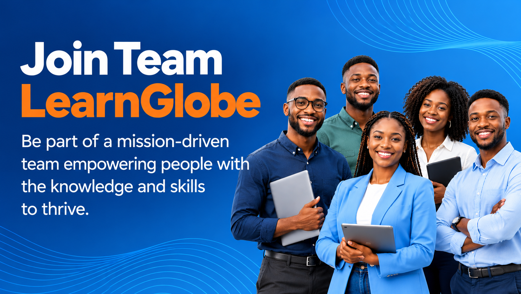 Illustration representing people, teamwork and careers.